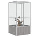 Bird Cage Grey 111x107x211.5 Cm Galvanised Steel Oioppo