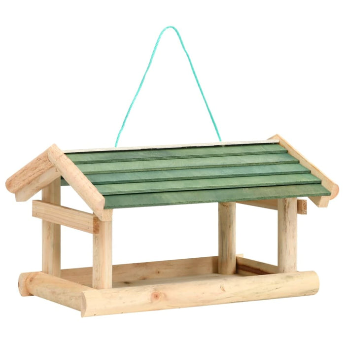 Bird Feeder Solid Wood 35x29.5x21 Cm Toanok