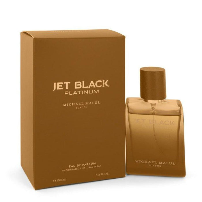 Jet Black Platinum Edp Spray By Michael Malul For Men - 100