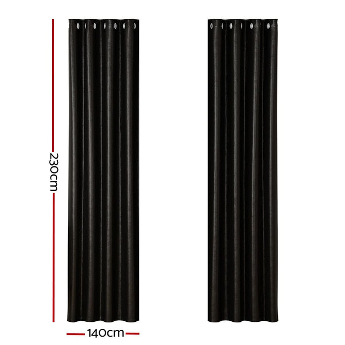 Goslash Picks 2x Blockout Curtains Blackout Window Curtain