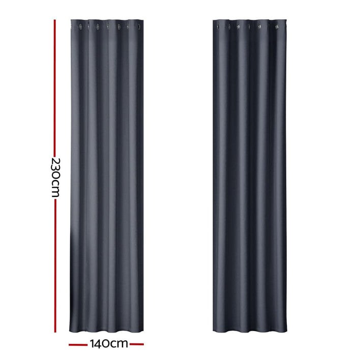 Goslash Picks 2x Blockout Curtains Blackout Window Curtain