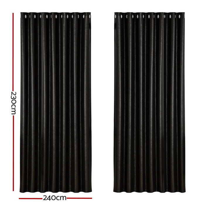 Goslash Picks 2x Blockout Curtains Blackout Window Curtain