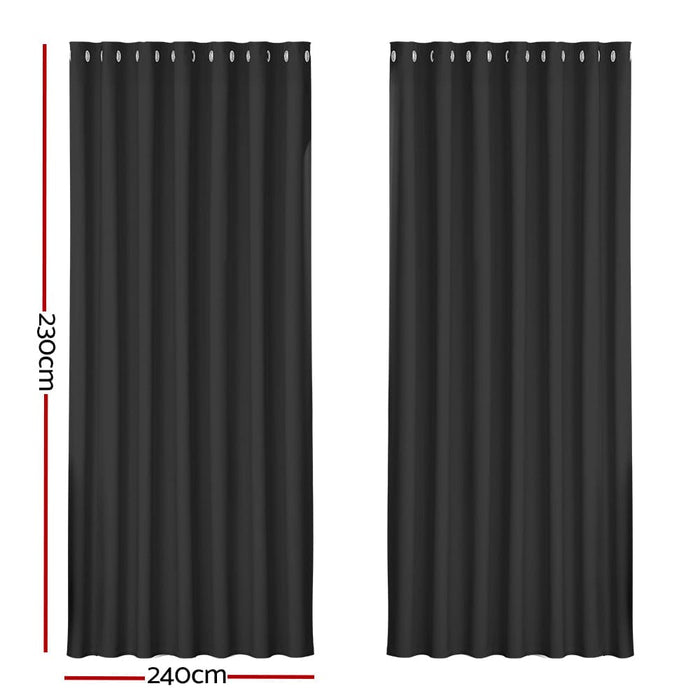 Goslash Picks 2x Blockout Curtains Blackout Window Curtain