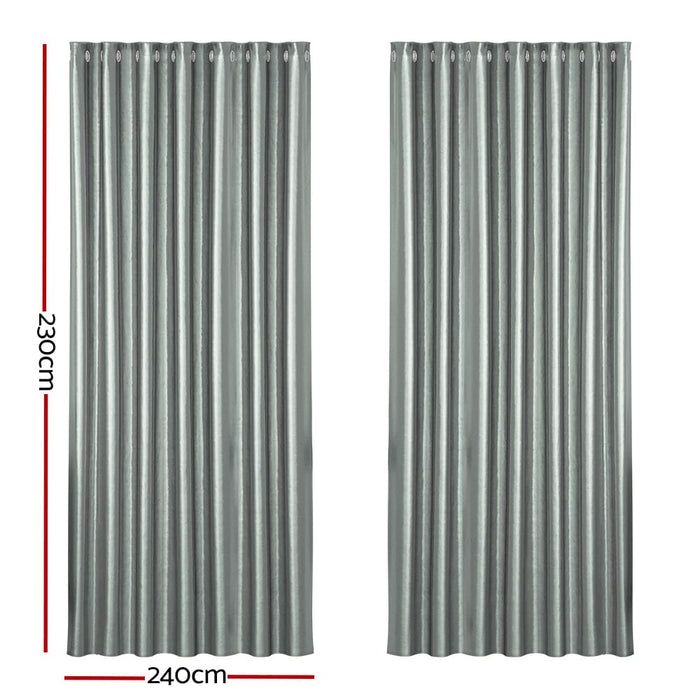 Goslash Picks 2x Blockout Curtains Blackout Window Curtain