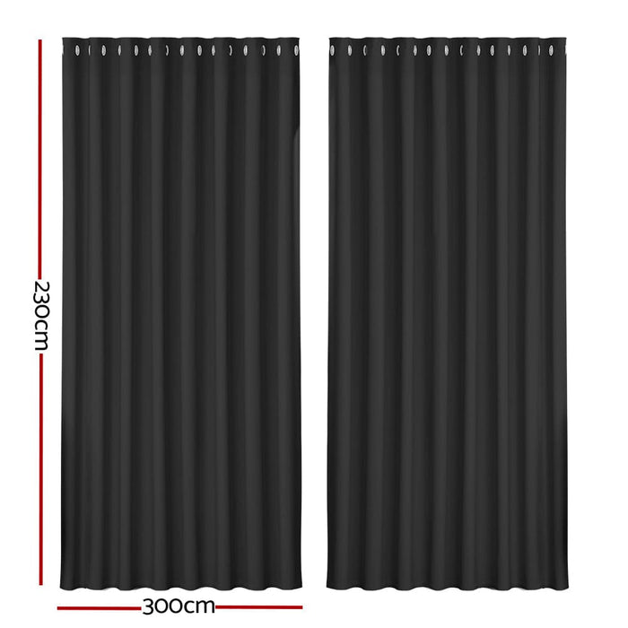 Goslash Picks 2x Blockout Curtains Blackout Window Curtain