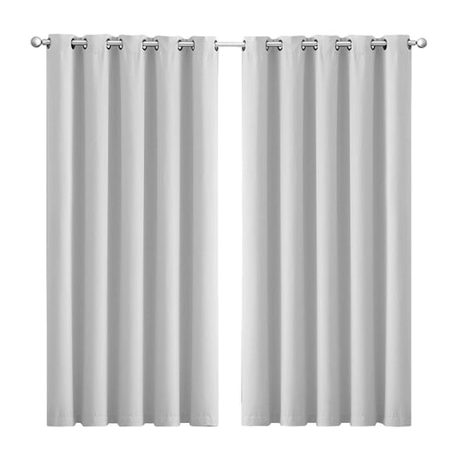 Goslash Picks 2x Blockout Curtains Panels 3 Layers Eyelet