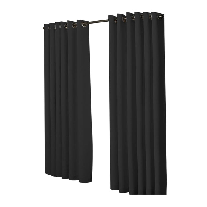 Goslash Picks 2x Blockout Curtains Panels 3 Layers Eyelet