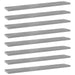 Bookshelf Boards 8 Pcs Concrete Grey Chipboard Nbpxoo