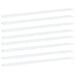Bookshelf Boards 8 Pcs White Chipboard Nbptlt