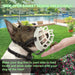 Breathable Adjustable Reflective Pet Mouth Cover Muzzle