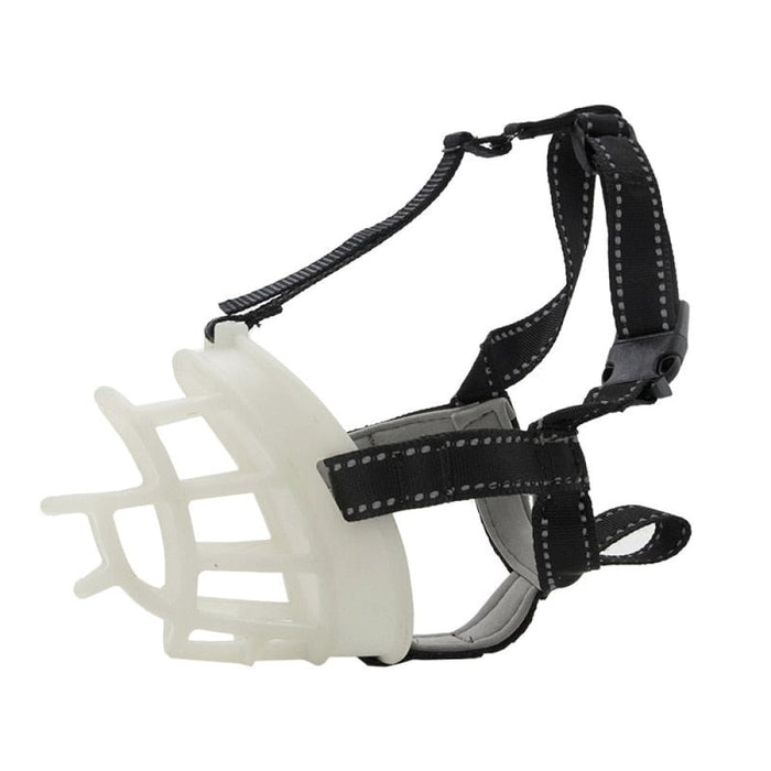 Breathable Adjustable Reflective Pet Mouth Cover Muzzle