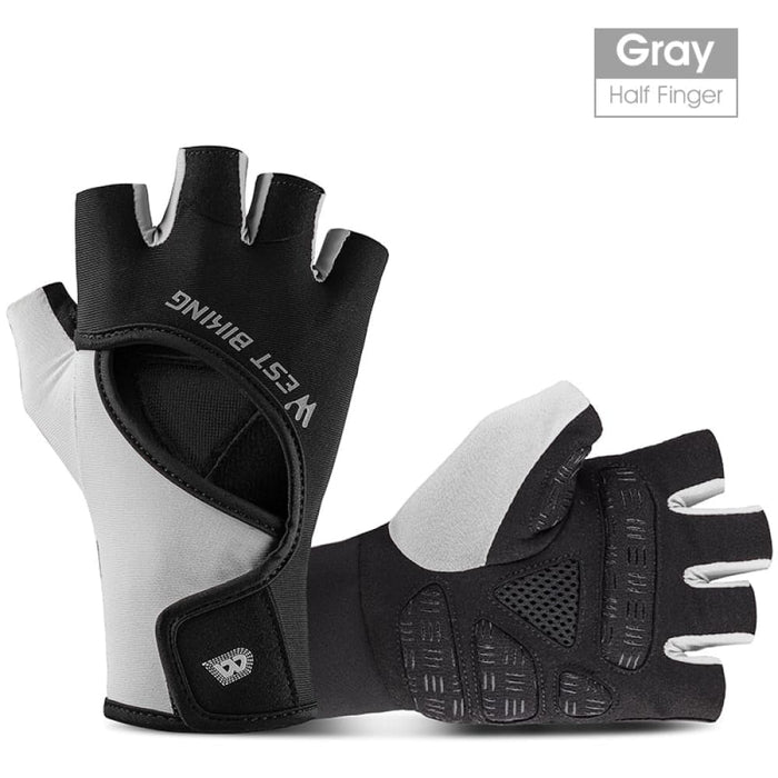 Breathable Anti Slip Professional Half Finger Sports Gloves