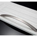 Brushed Silver Aluminum Alloy Kitchen Door Handles Cabinet