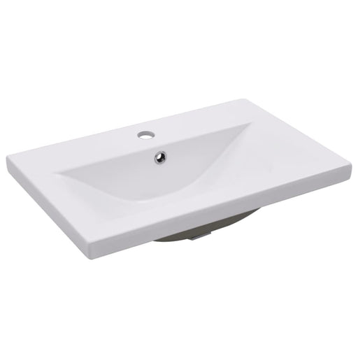 Built-in Basin 61x39.5x18.5 Cm Ceramic White Oapblo