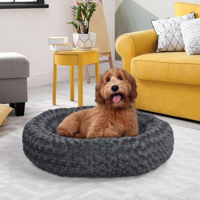 Goslash Picks Calming Dog Bed Warm Soft Plush Pet Cat Cave