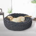 Goslash Picks Calming Dog Bed Warm Soft Plush Pet Cat Cave