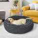 Goslash Picks Calming Dog Bed Warm Soft Plush Pet Cat Cave