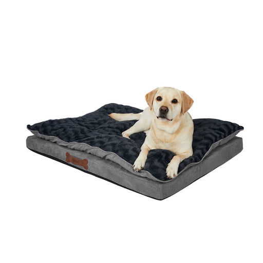 Dog Calming Bed Warm Soft Plush Comfy Sleeping Memory Foam