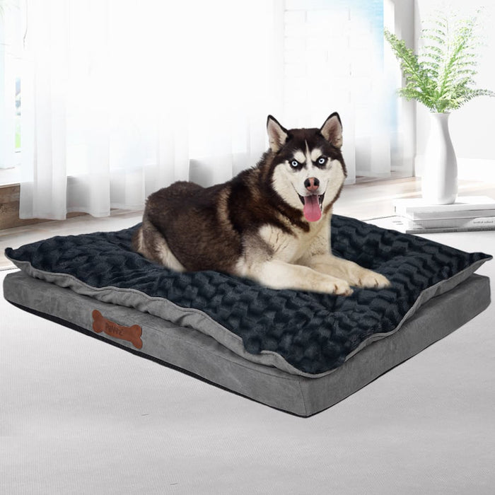 Goslash Picks Dog Calming Bed Warm Soft Plush Comfy