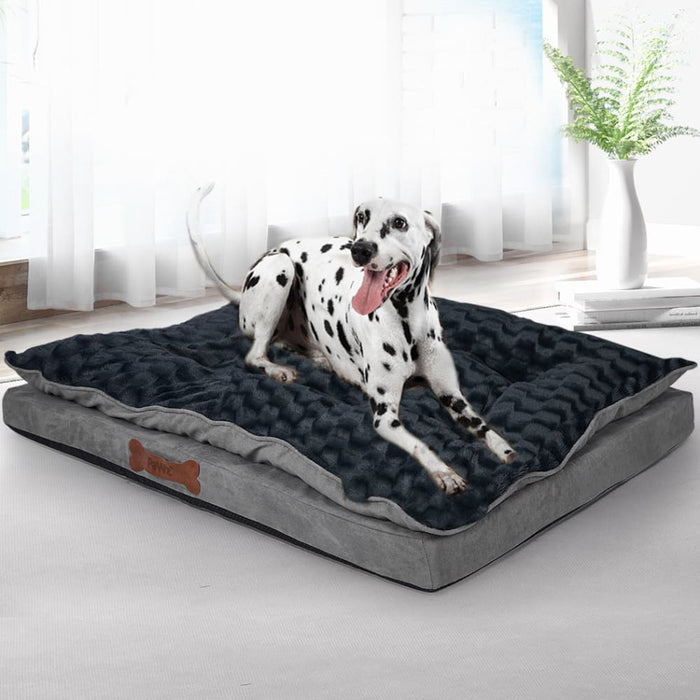 Goslash Picks Dog Calming Bed Warm Soft Plush Comfy