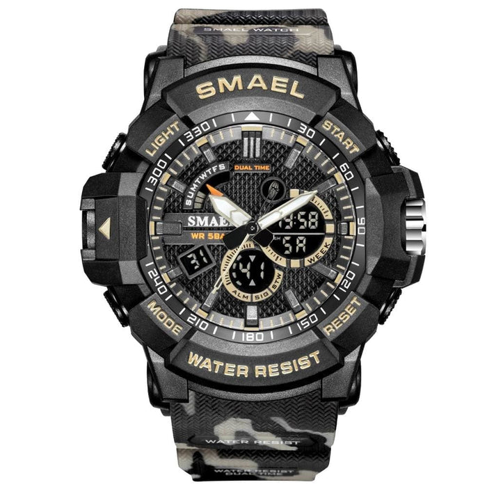 Camouflage Waterproof Military Watch