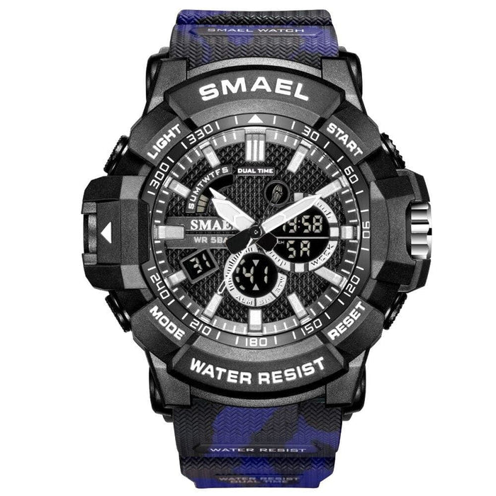 Camouflage Waterproof Military Watch