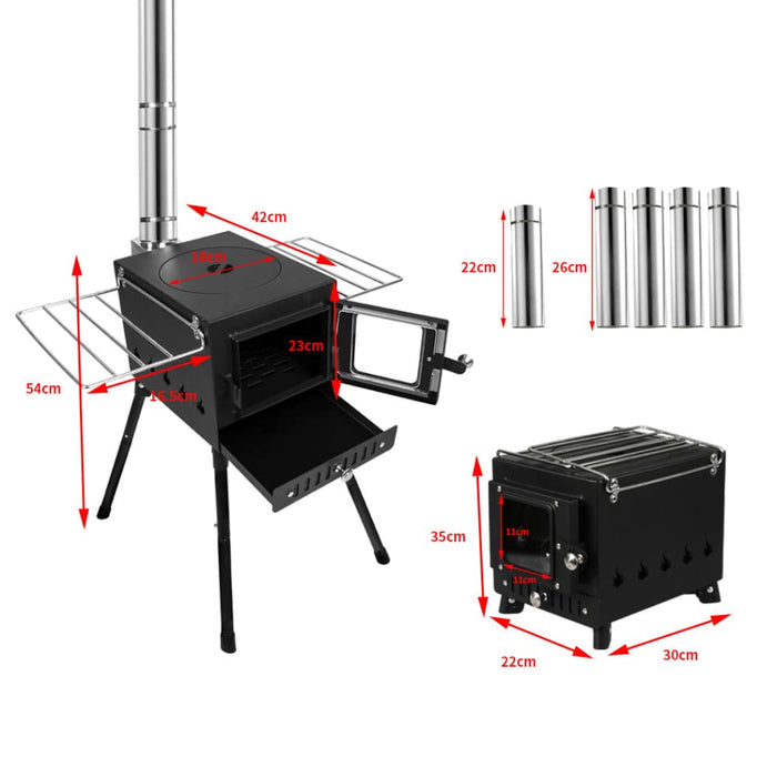 Goslash Picks Camping Oven Camp Stove Portable Caravan