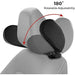 Car Travel Headrest 180 Adjustable And Washable Pillow Pu 