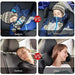 Car Travel Headrest 180 Adjustable And Washable Pillow Pu 