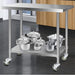 Cefito 430 Stainless Steel Kitchen Benches Work Bench Food