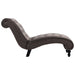 Chaise Lounge Grey Velvet Xanlbk