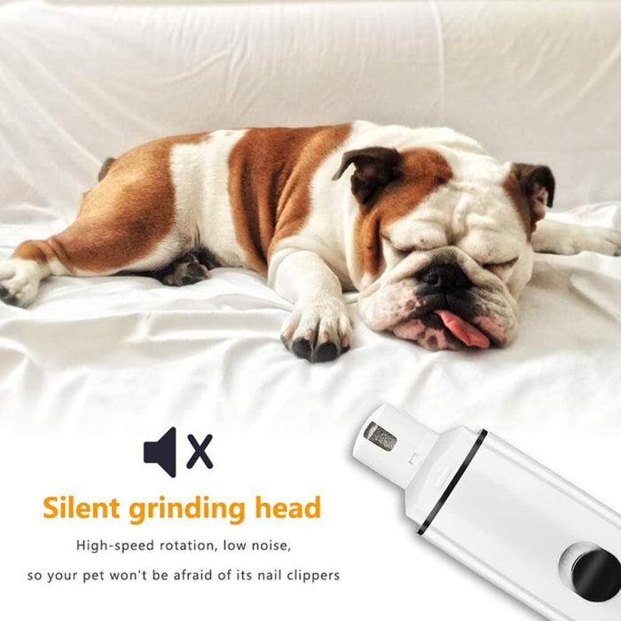 Usb Charging Low Noise Painless Pet Grooming Claw Trimmer