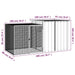 Chicken Cage Grey 200x91x100 Cm Galvanised Steel Oiopal