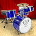 Children’s 4pc Drum Kit - Blue