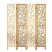 Clover Room Divider Screen Privacy Wood Dividers Stand 4