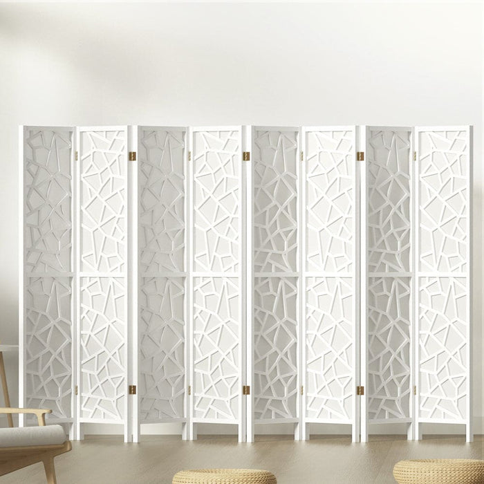 Clover Room Divider Screen Privacy Wood Dividers Stand 8