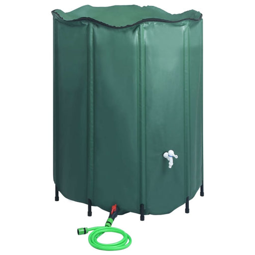 Collapsible Rain Water Tank With Spigot 1000 l Anlbi