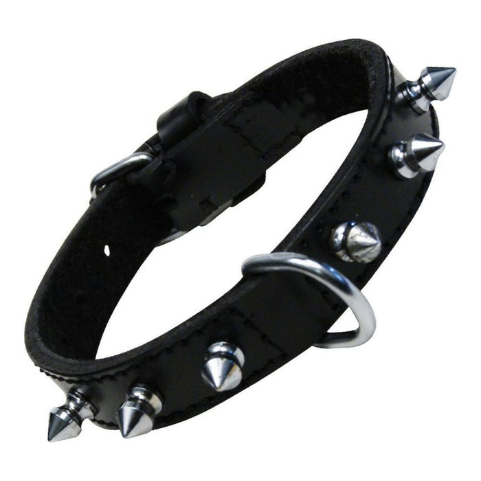 Dog Collar Gloria Black Spikes (45 Cm)