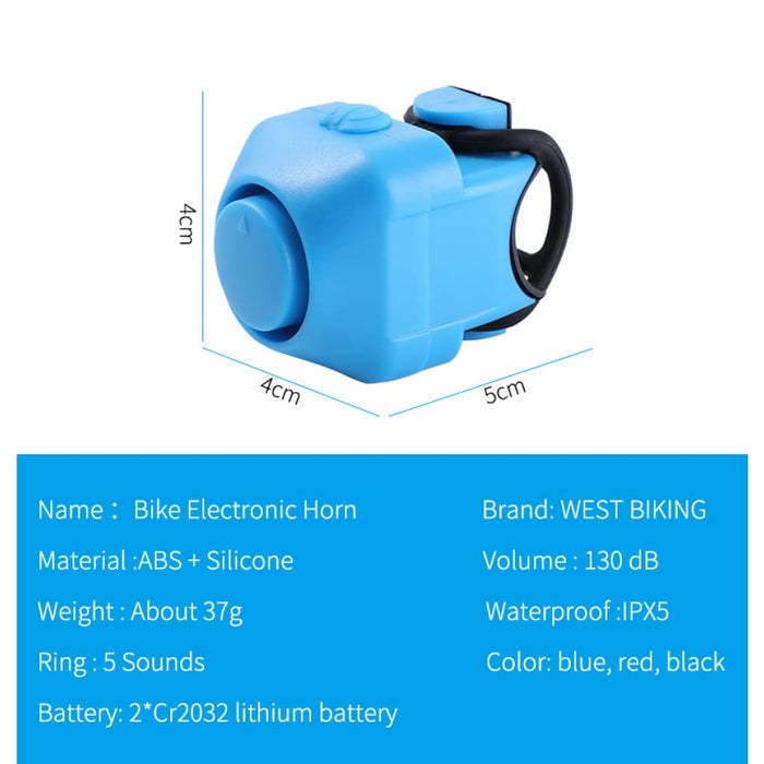 Colourful Bicycle Electric Bell