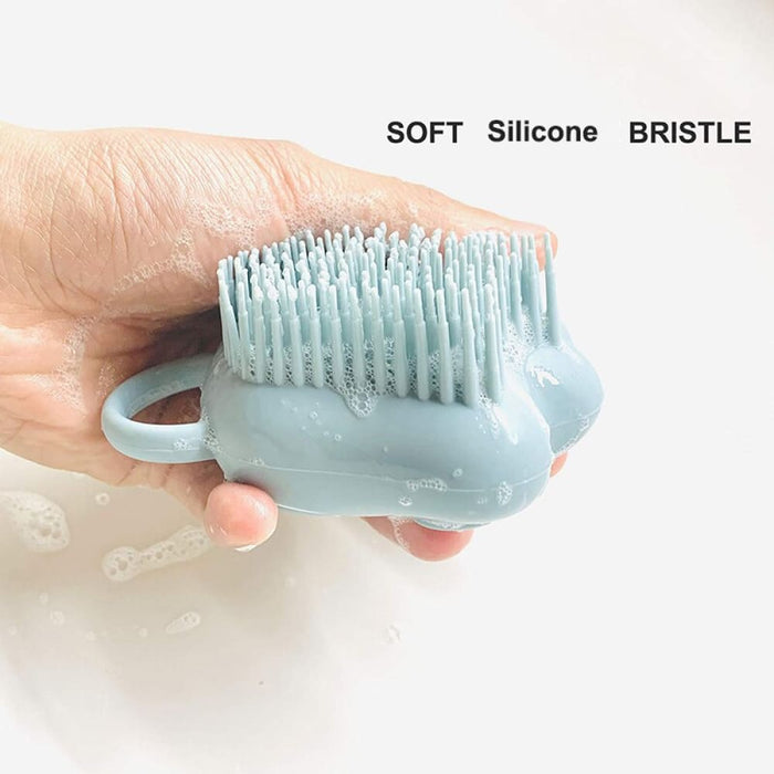 Comfortable Paw Soft Silicone Bristle Pet Shampoo Washing