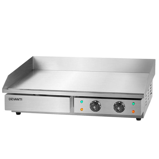 Commercial Electric Griddle Bbq Grill Hot Plate Stainless