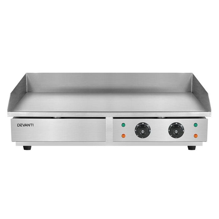 Commercial Electric Griddle Bbq Grill Hot Plate Stainless