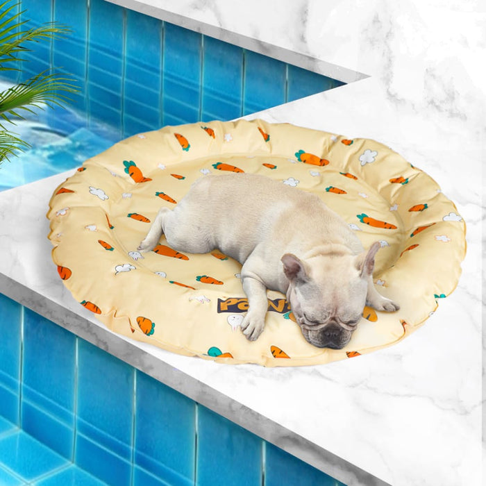 Goslash Picks Pet Cool Gel Mat Cat Bed Dog Bolster