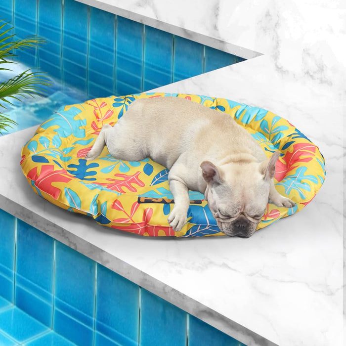 Goslash Picks Pet Cool Gel Mat Cat Bed Dog Bolster