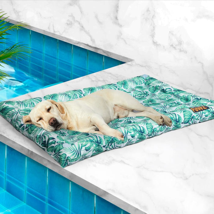 Goslash Picks Pet Cool Gel Mat Cat Bed Dog Bolster