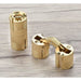 Copper Brass 8-18mm Cylindrical Hidden Cabinet Hinges