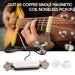 Copper Single Magnetic Coil Noiseless Acoustic Guitar