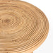 Crocus Rattan Round Coffee Table 80cm - Natural