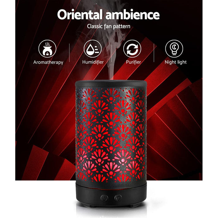 Devanti Aroma Diffuser Aromatherapy Essential Oils Metal