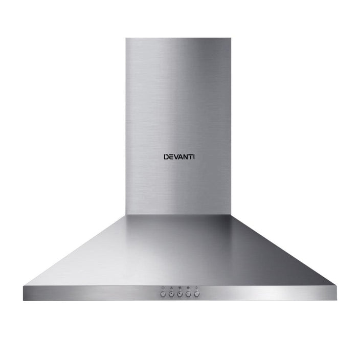 Devanti Range Hood 60cm 600mm Kitchen Canopy Stainless